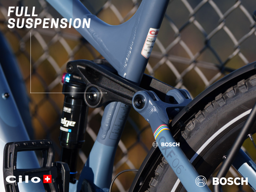 Cilo RIVERCROSS CXF°06+ Full Suspension Trail eBike - LOW STOCK