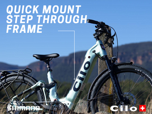 Cilo RIVERTOUR CTFL°06 Full-Suspension Step-Through eBike
