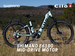 Cilo RIVERTOUR CTFL°06 Full-Suspension Step-Through eBike